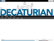Tablet Screenshot of decaturian.com